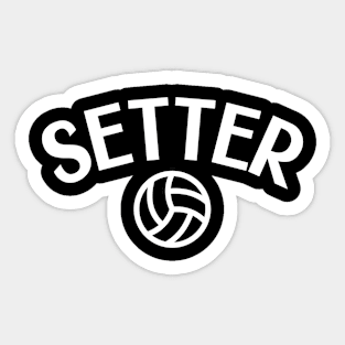 Setter Volleyball Sticker